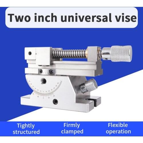 Precision Vise Adjustable Angle Flat-nose Pliers 2 inch Tool Grinder Flat-nose Pliers Grinder Manually