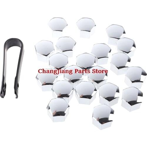 20Pcs Special Socket Auto Hub Screw Cover Bolt Rims Car Wheel Nut Caps Car Styling 17mm Exterior Decoration Protection