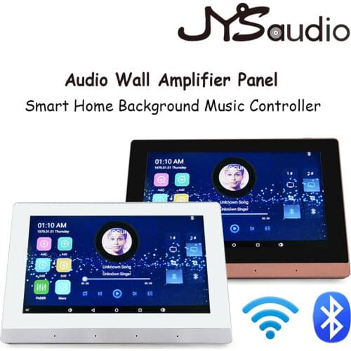 Audio Wall Amplifier Keypad 7inch Android 5.0 System Smart WIFI Bluetooth Connection Powered Amplifier With YouTube,Google Play