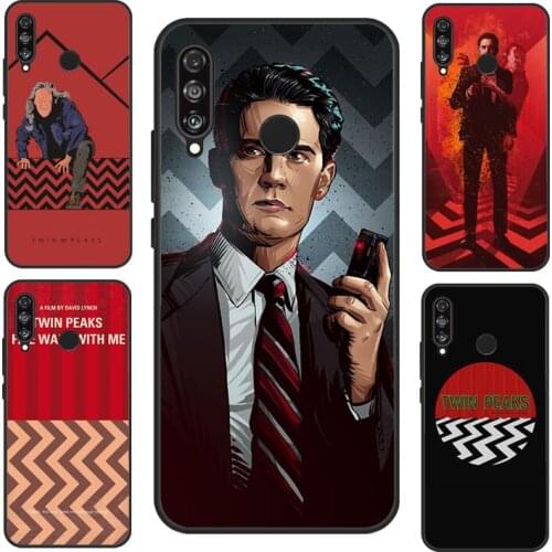 Twin Peaks Case For Huawei P Smart 2019 2021 Nova 5T Mate 20 Lite P20 P30 P40 Honor 20 Pro 8X 9X 10i