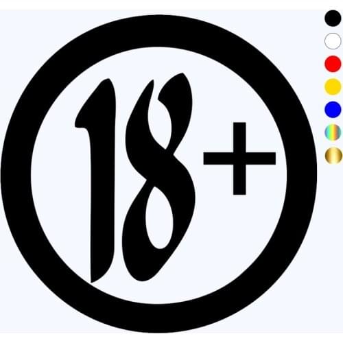 CK2169#15*15cm 18+ funny car sticker vinyl decal silver/black car auto stickers for car bumper window car decorations