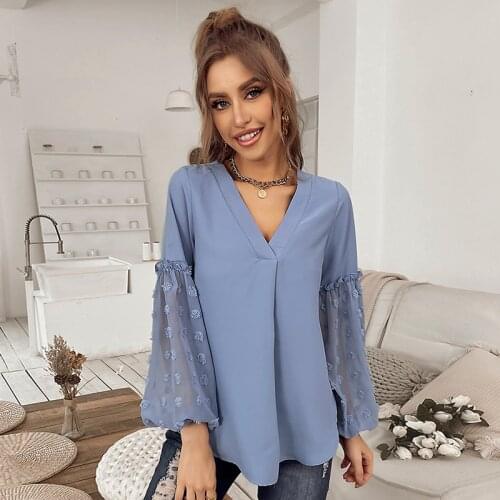 Свободные блузки Dazzle Ages China At AliExpress