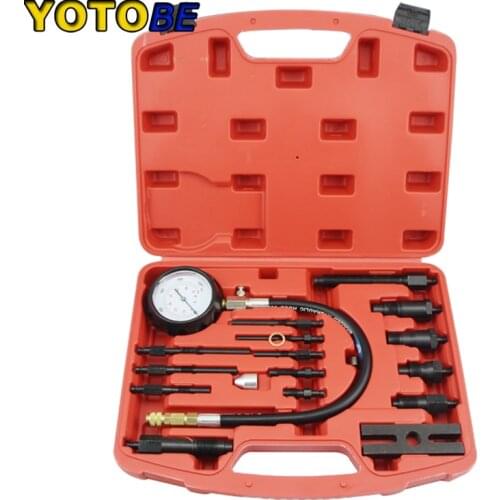 Automotive Tools TU-15B Diesel Engine Compression Tester Kit Engine Testing Tool For Auto Engine Repair
