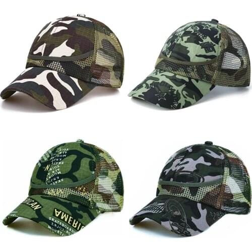 3-9 Yrs Outdoor Camouflage Baby Boy Mesh Baseball Cap Kids Cap Summer Autumn For Boys Girl Caps Net Casual Caps Kids Hats