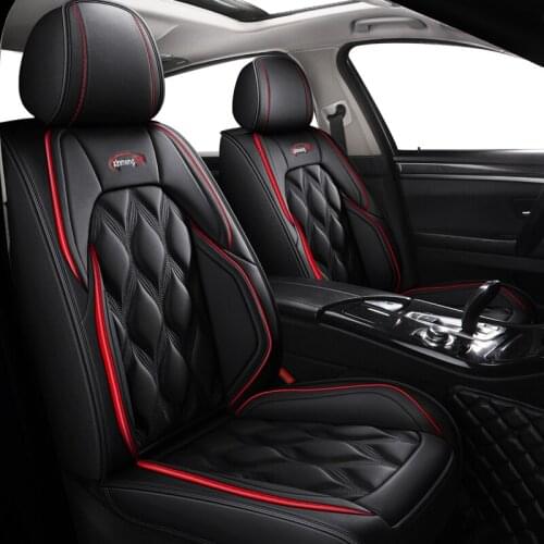 ZHOUSHENGLEE leather car seat covers For SEAT all model LEON Toledo exeo Ateca IBL arona car accessories auto cushion protector
