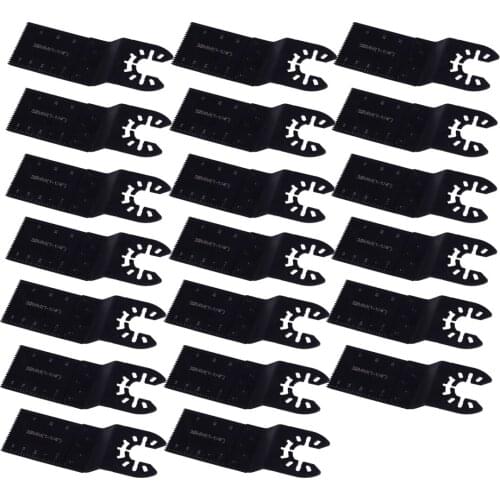 LETAOSK 20pc 32mm Oscillating Multi Tool Blades Saw Cutter BI-Metal fit for Makita Bosch Fein Multimaster