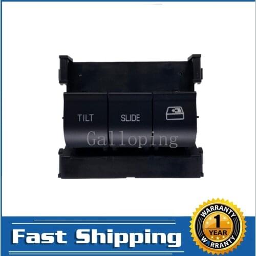 Overhead Roof Sunroof Regulator Button Control Switch Set for Ford F-150 F250 F350 F450 F550 Lincoln 9L3Z-15B691-DA