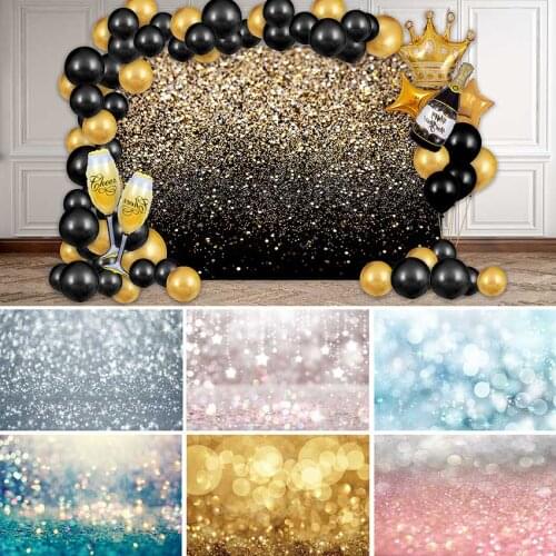 NeoBack Fantasy Glitter Star Polka Dot Light Bokeh Wedding Birthday Love Party Baby Child Photo Background Photography Backdrop