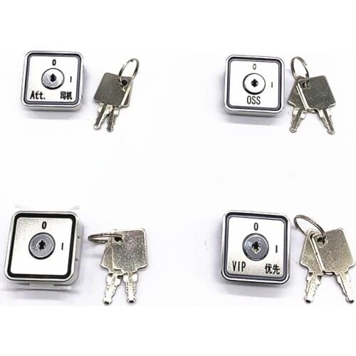 STRUSTESC TLB00900 Lock Switch with Key Use for Lift Car Base Station MT42