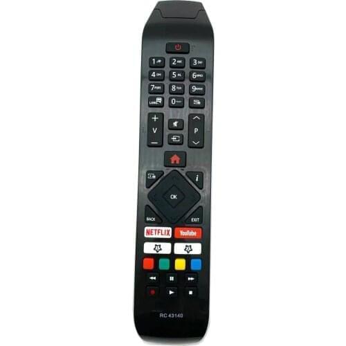 Remote Control For Hitachi RC-43141 RC-43140 24HB21J65U 43HK25T74UA 50HK25T74U 49HL7000 55HL7000 LED Full HD Smart HDTV TV