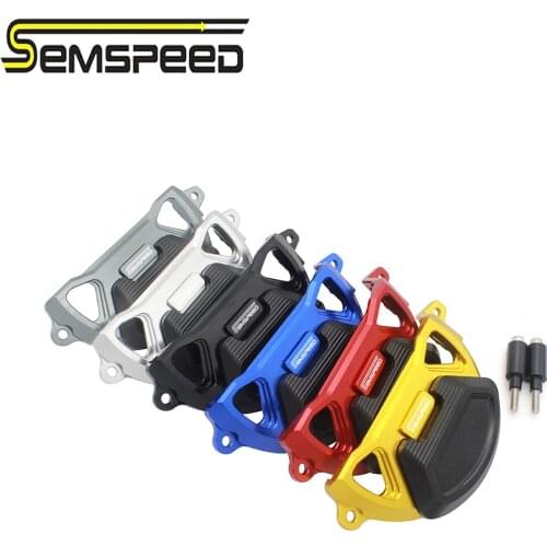 Semspeed New Motorcycles Engine Cover Protection Case For YAMAHA NMAX2020 V2 with Logo Protective Gear Motor Protect Accessories