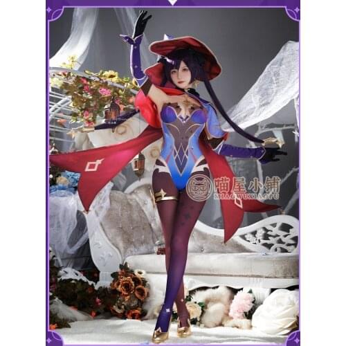 Genshin Impact Cosplay Mona Cosplay Costume Anime Game Clothing For Women Pre-sale 2021 New Style