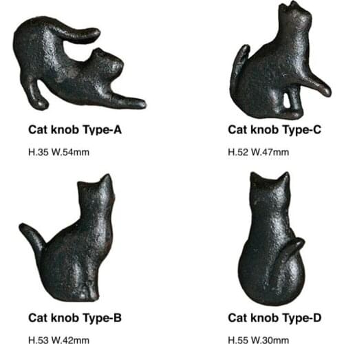 1pcs Creative Cat Shape Design Cupboard Drawer Handle Knob Pull Kitchen Cabinet Door Wardrobe Handles Hardware