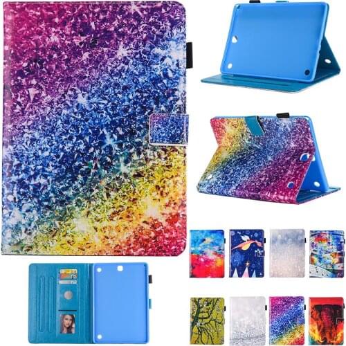 Elephant Dragon Rain Pattern Style PU Leather+Soft TPU Stand Cover Cases For Samsung Tab A 9.7 T550 P550 tablet PC Funda coque