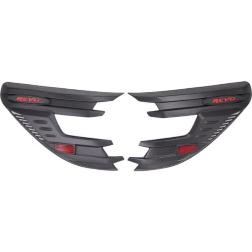 For Toyota Hilux Headlight Decoration Lamp Hoods Head Light Cover Hilux REVO 2015 ABS Body Parts Auto Accessories