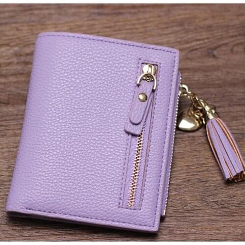 Hot Sale 2020 Free Shipping Brittui Simple Mini Wallet Women Short zipper Female Money Credit Card Holder Clutch
