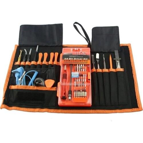 JAKEMY Professional Electronic Precision Screwdriver Set 74 in 1 for iPhone PC Repair Tools Maintenance Bag TC-P01-OG