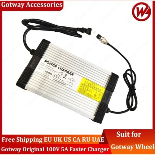 Original Gotway BeGode 100V 5A Faster Charger for Gotwya RS EX MSX MSP Nikola Plus Monster pro Sherman Electric Unicycle