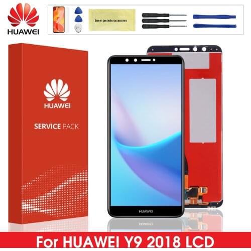 Original LCD For Huawei Y9 2018 LCD Enjoy 8 Plus FLA L22 LX2 LX1 LX3 Display Touch Screen Digitizer Assembly Replacement Parts