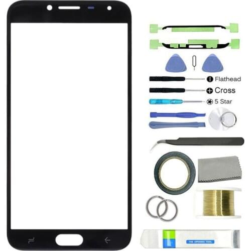 Front Glass Screen Digitizer Replacement Kit for Samsung Galaxy J4 2018/J530/J730
