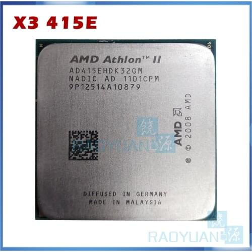 AMD Athlon II X3 415e X3 415E 2.5GHz Triple-Core CPU Processor AD415EHDK32GM Socket AM3