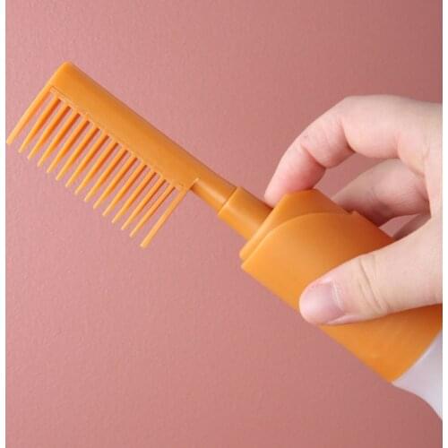 Professional Hair Colouring Comb Empty Hair Dye Bottle with Applicator Brush Dispensing Salon Hair Coloring Styling Tool