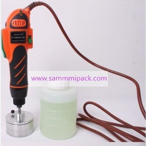 Handheld big power plastic bottle capping machine, screw capper 10-50MM