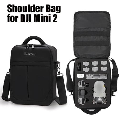 Portable Shoulder Bag Waterproof Travel Carring Case For DJI Mavic Mini 2 Drone Remote Control Accessories Storage Bag