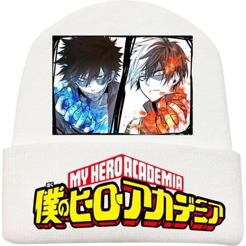 2020 Cosplay anime my hero college knitted hat men and women warm wool hat