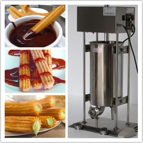 12L electric automatic spain churros machine fried bread stick making machines spanish snacks ,Latin fruit maker