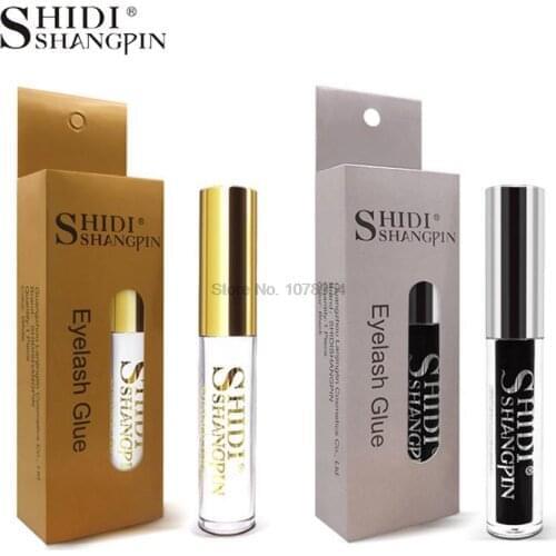 200pcs High Quality Eyelash Glue White Black Portable False Eyelashes Glue Eye Lashes Adhesive Sample Adhesive Cosmetic