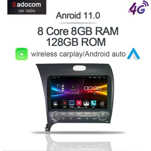 9" Android 10.0 Car DVD Player 8 core 64G 4GB RAM Car radio RDS Radio DVR TPMS OBD2 For Kia Cerato K3 Forte 2013 2014 2015 2016