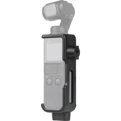 For DJI Pocket Mount Bracket Holder with 1/4 Screw Frame for DJI Osmo Pocket Camera Action Cam Mount for Tripod Selfie Stick