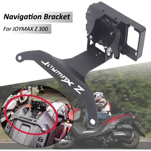 For SYM JOYMAX Z 300 Smartphone Holder NEW Motorcycle Windshield Mount Navigation Bracket GPS