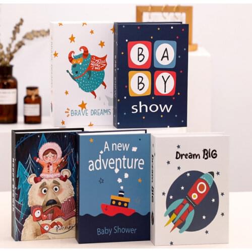 Children Photo Album 4x6 Cool Rocket Moon Pattern Cover Picture Storage Book 200 Sheets Growth Memory Book For Kid Birthday Gift