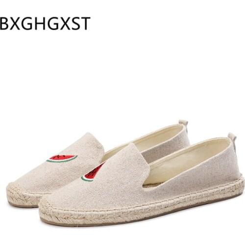 Summer Shoes Woman Espadrilles Fashion Ladies Flat Shoes Creepers Slip on Loafers Women Casual Shoes 2020 Zapatos De Mujer Buty