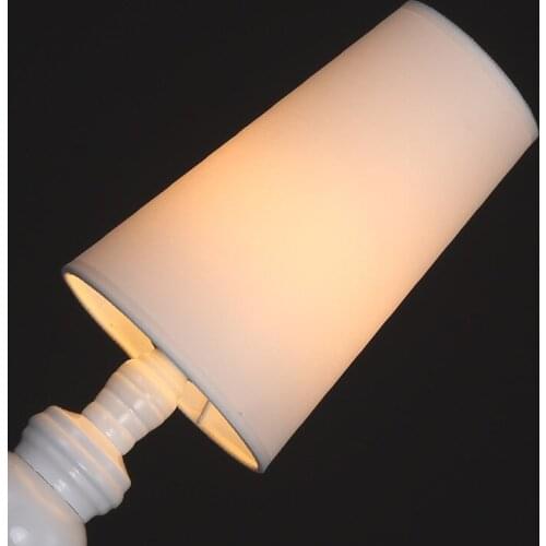 European Living Room Restaurant Hotel Bedroom Bedside Cupboard Study Platform Lampblack Silver Golden Guardian Desk Lamp