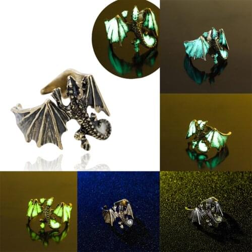 Cool Rings Gothic Deep Sea Squid Octopus Ring Vintage Wolf/Deer/Leaf/Dargon/Snake Rings Halloween Anillo Hombre Bijoux