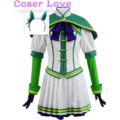 Pretty Derby Silence Suzuka Cosplay Costume Halloween Christmas Costume
