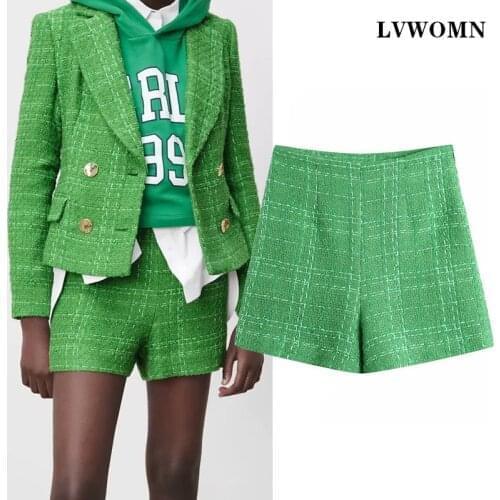 Женские завышенные шорты LVWOMN China At AliExpress