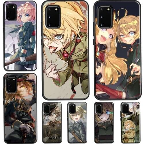 Saga of Tanya the Evil For Samsung Note 20 Ultra Note 10 Plus Case For Galaxy S21 S8 S9 S10 Plus S20 FE Coque