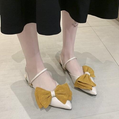 Butterfly-Knot Slippers Women Summer Luxury Slides Shoes Pantofle Female Mule Low Designer 2021 Mules Rome Square heel Basic But