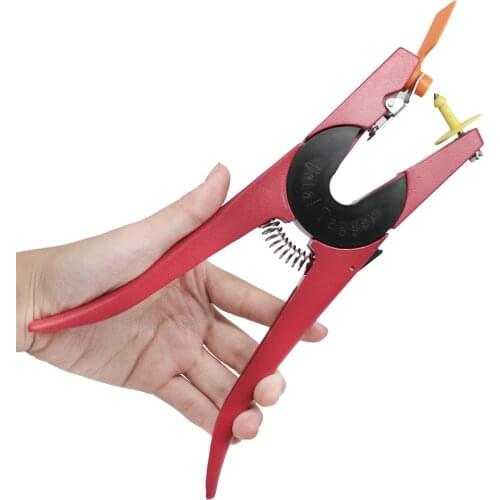Livestock Ear Tag Pliers Animal Control Device Green Metal Ear Thorn Tongs Swine Cow Sheep Rabbit Identification Tool
