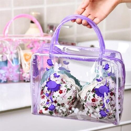 Waterproof Summer swim bag Swimsuit organizer underwear bra packing for travel makeup organizer cosmetic cloth storage box