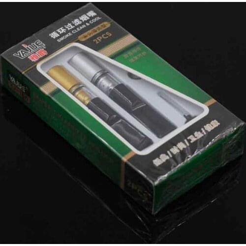 1SET small and big size New Mini Portable plastic Mouthpiece Reduce Tar Tool Smoking Pipe Tobacco Cigarette Filter