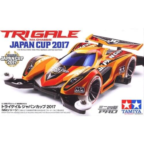 1PC 95100 TRI GALE J-Cup2017 Car MA Chassis Limited Edition Tamiya Mini 4WD Pro Series Mini 4WD Car Model