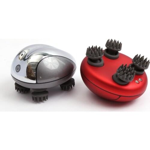 2020 New Wireless Multifunctional Kneading Vibration Waterproof Scalp Massager Electric Head Massager Household Health Care