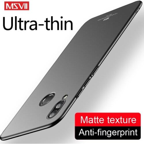 MSVII Cover For Huawei P Smart 2019 Case Slim Matte Coque P Smart 2020 Case Hard PC Cover For Huawei P Smart Z Plus 2019 Cases