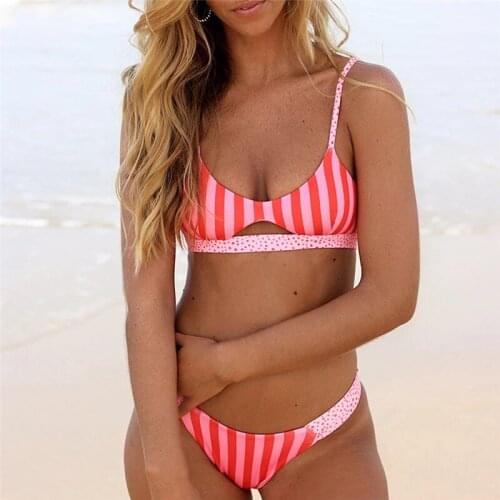 Chu Sau beauty Striped Swimwear