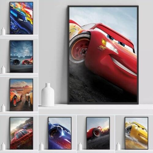 Disney Cars Lightning McQueen Diamond Painting Home Decor Diamond Mosaic Embroidery Full Drill Cross Stitch Kits